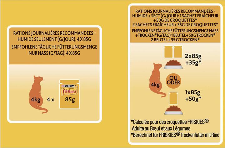 Immagine prodotto Friskies In salsa (Adulto, 24 pz., 2040 g)