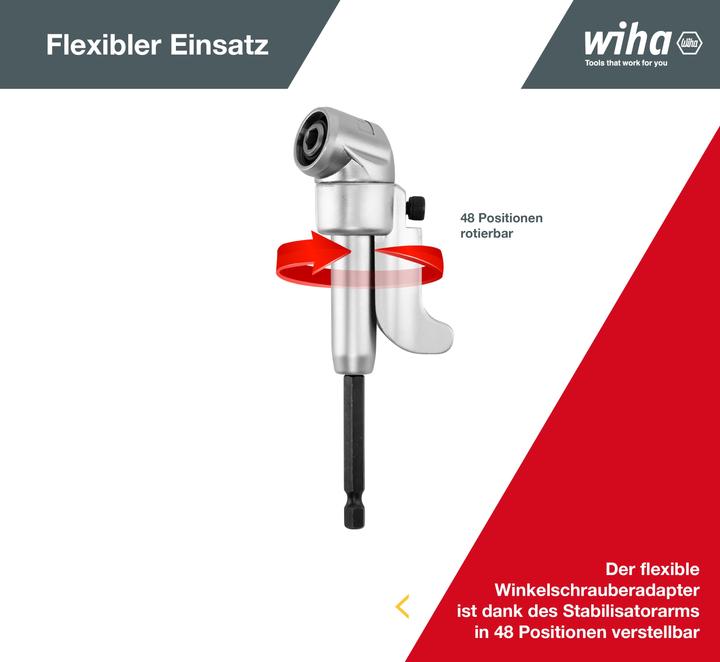 Image du produit Wiha Visseuse d'angle (1/4")