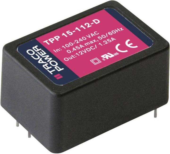 Immagine prodotto TracoPower Alimentatore switching AC/DC, serie TPP 15