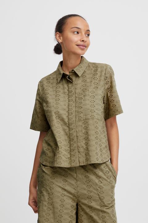 Actual product image B.young BYFENNI CROPPED BLOUSE 20814597 (42)