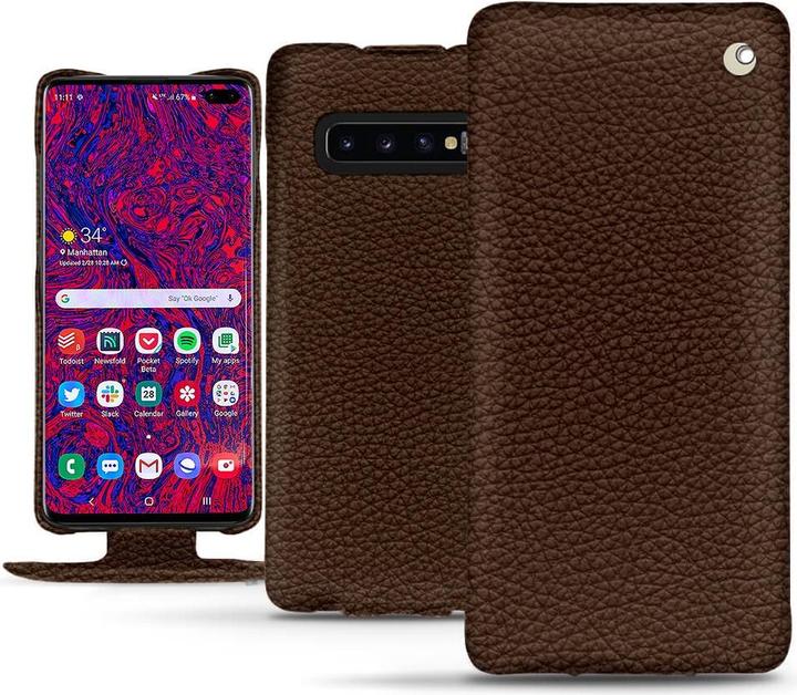 Actual product image Noreve Leather cover vertical (Samsung Galaxy S10 5G)
