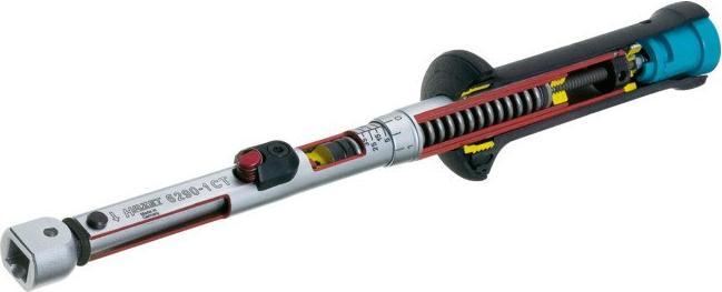 Actual product image HAZET Torque wrench 6280-1CT ∙ Nm min-max: 2 - 10 Nm ∙ Tolerance: 2% ∙ Insert square 9 x 12 mm (2 Nm, 10 Nm)