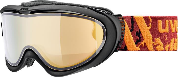 Immagine prodotto Uvex Sports Occhiali da sci Comanche Take Off Polavision (colore: 2030 black mat, mirror orang