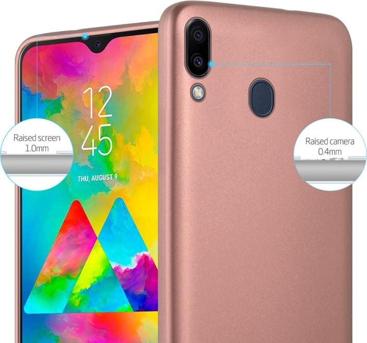 Image du produit Cadorabo Couverture métallique mate TPU (Samsung Galaxy M20)