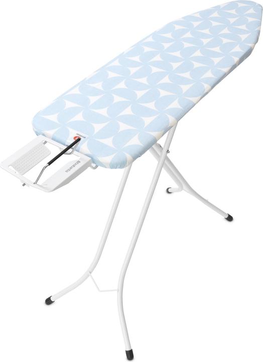 Brabantia Bügeltisch mit Dampfbügeleisenablage (124 x 38 cm)
