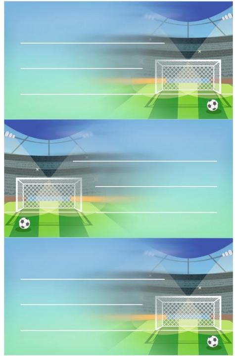 Immagine prodotto Herlitz Etichette per libri Fuáball, 76 x 35 mm