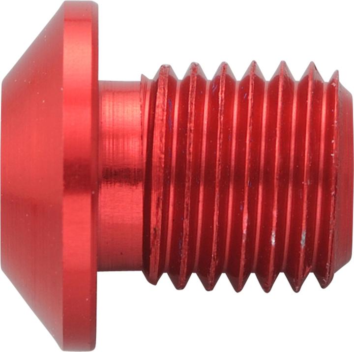 Produktbild Daytona Schraubenkappe CNC-Aluminium rot eloxiert F. Spiegel Gewinde M10 X P1.25 Linksgewinde