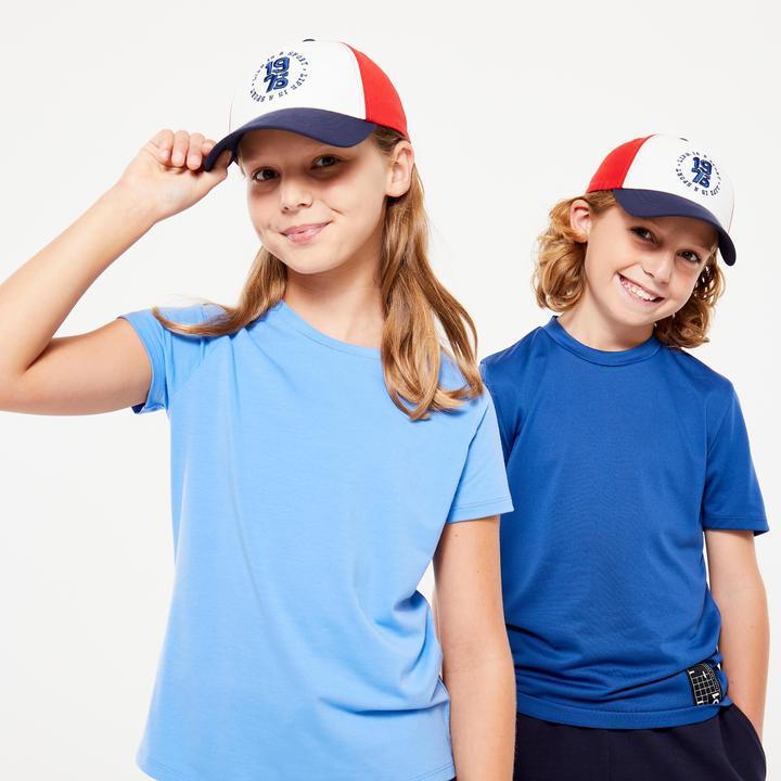 Actual product image Decathlon Cap kids - W500 blue/white