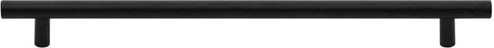 Actual product image VidaXL Furniture handles 5 pcs. black 320 mm stainless steel, colour