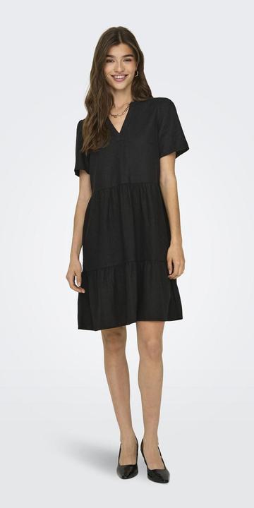 Image du produit Only Coupe normale Col en V Robe courte Robe en forme de cloche (XL)