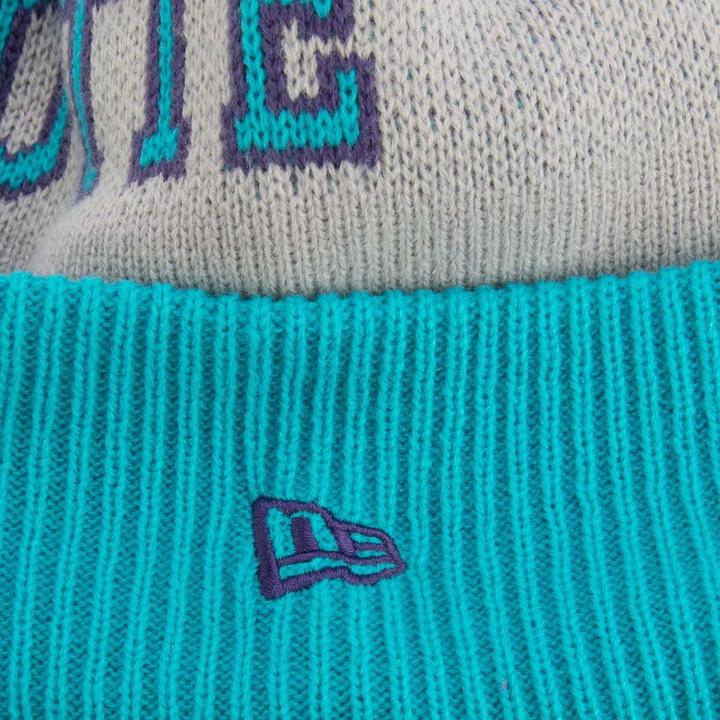 Actual product image New Era Charlotte Hornets NBA Knitted Bobble Beanie