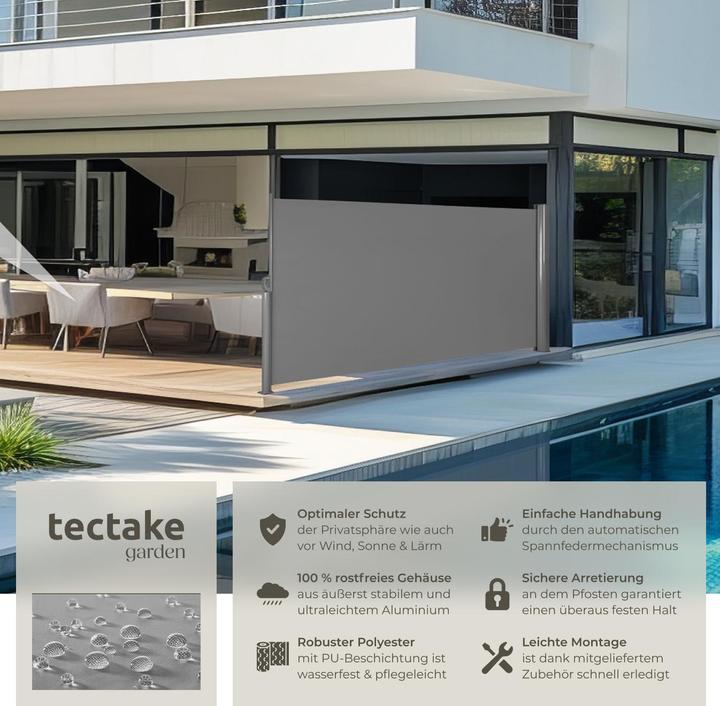 Produktbild tectake Seitenmarkise (3 m)