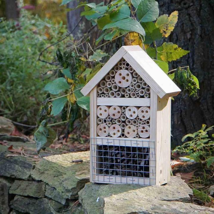 Image du produit Siena Garden Hôtel-insectes (Abeilles sauvages, Abeille, Guêpes creuseuses)