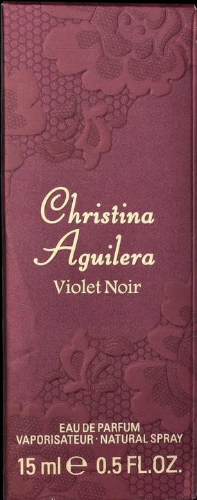 Actual product image Christina Aguilera Violet Noir (Eau de parfum, 15 ml)