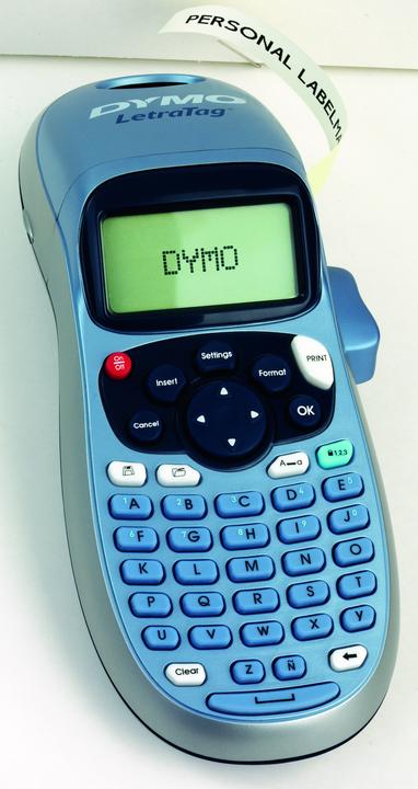 Immagine prodotto Dymo Etichettatrice manuale "LetraTag PLUS", incl. 1 nastro di carta bianco e 1 nastro di plastica