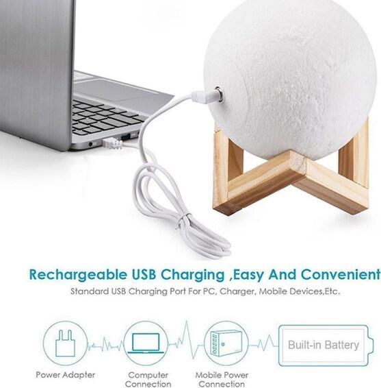 Produktbild MU Classic 3D Mondlampe
