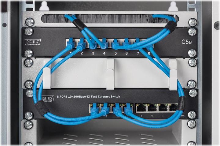 Actual product image Digitus Professional wall mounted enclosure (9 RU, 10 inch rack)