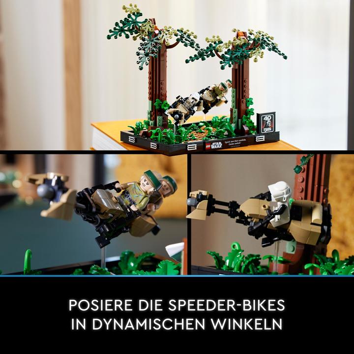 Actual product image LEGO Chase on Endor - Diorama (75353, LEGO Star Wars)