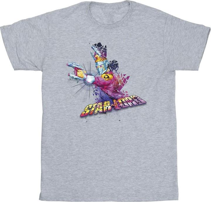 Image du produit - T-shirt GUARDIANS OF THE GALAXY ABSTRACT STAR LORD - Homme (3XL)
