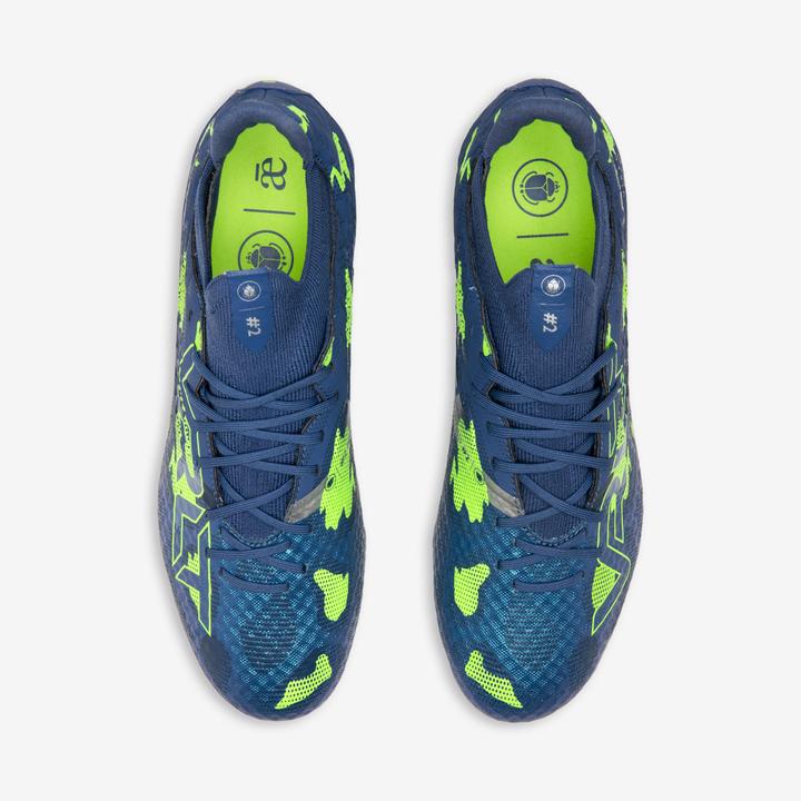 Immagine prodotto Kipsta Scarpe da calcio cam da donna/uomo FG - VIRALTO III.Elite Blue Beetle (45)