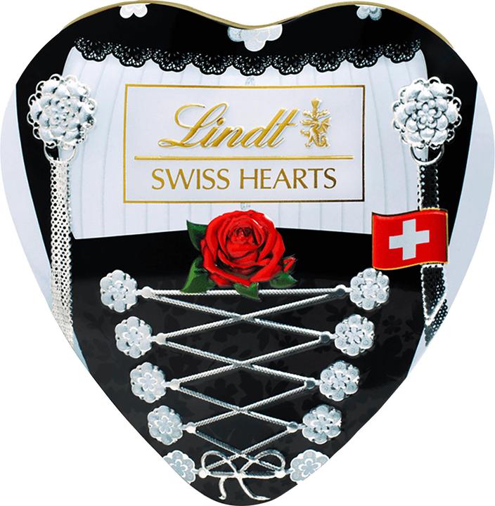 Immagine prodotto Lindt Lattina di cuori di latte Souvenir Tracht Edition (90 g)