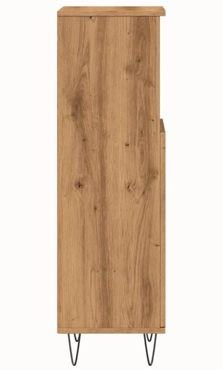 Actual product image VidaXL Bathroom cabinet Midi cabinet Bathroom cabinet Bathroom furniture Cabinet Artisan oak (30 x 30 x 100 cm)