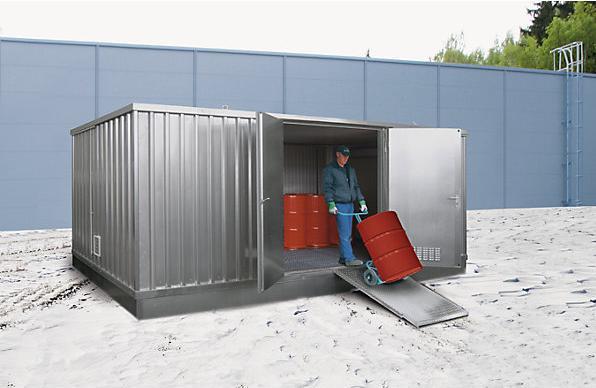 Immagine prodotto kaiserkraft Contenitore per lo stoccaggio di materiale pericoloso per mezzi infiammabili, isolato a freddo (2400 l)