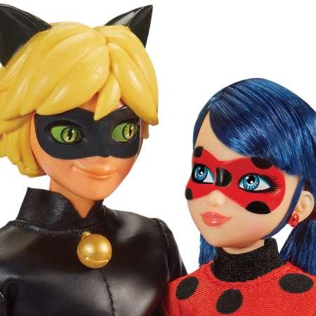Actual product image Bandai Miraculous Ladybug and Cat Noir