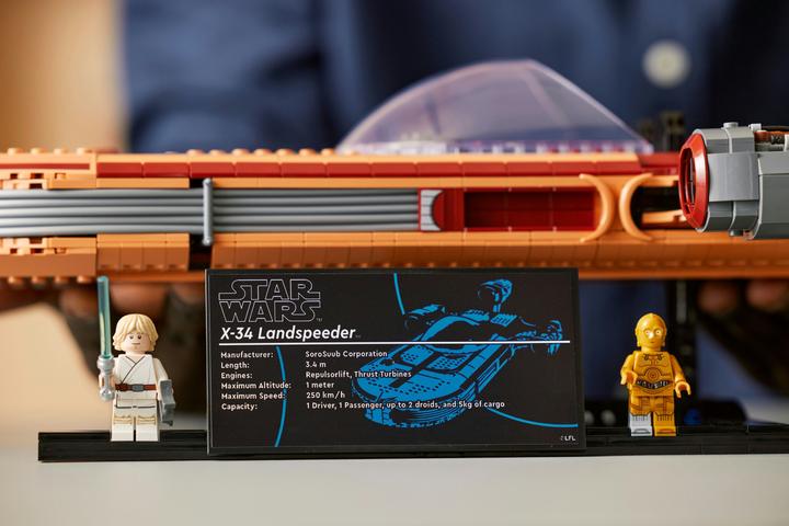 Actual product image LEGO Star Wars - Luke Skywalker's Landspeeder (75341, LEGO Rare Sets)