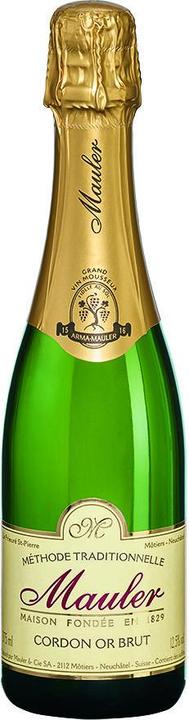 Image du produit Mauler Cordon Or Brut Grand Vin Mousseux Suisse (1 x 37,5 cl)