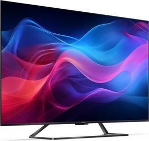 Actual product image Sharp 65GR8265E 65" (164cm) 4K Ultra HD QLED Smart Google Frameless TV, 144Hz, Dolby Vision IQ, Dolby Atmo (65", GR8, QLED, 4K)
