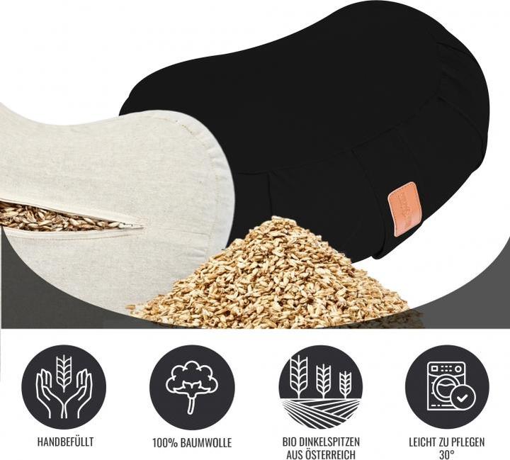 Produktbild Gorilla Sports Yoga Halbmondkissen
