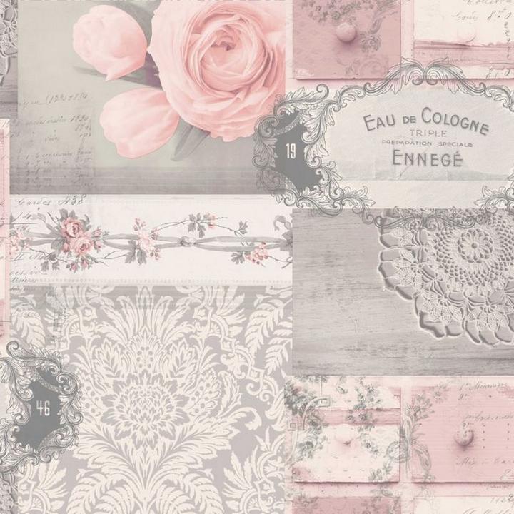 Actual product image Crown Ophelia Decoupage Wallpaper (53 x 1000 cm)