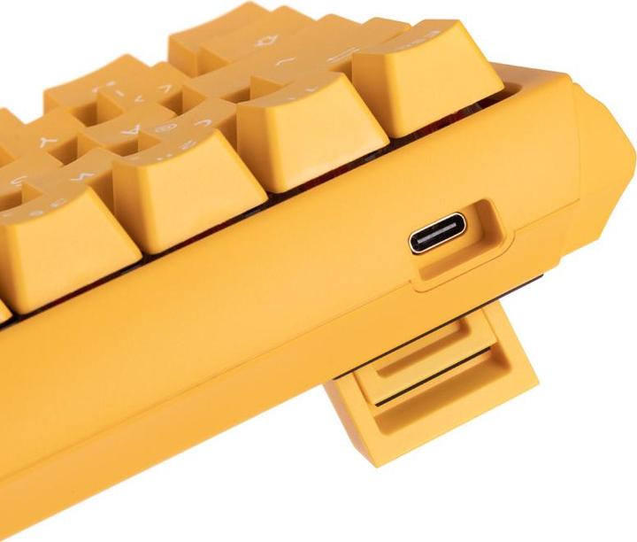 Produktbild Ducky One 3 Yellow SF gaming keyboard, RGB LED - MX black (DE, Kabelgebunden)