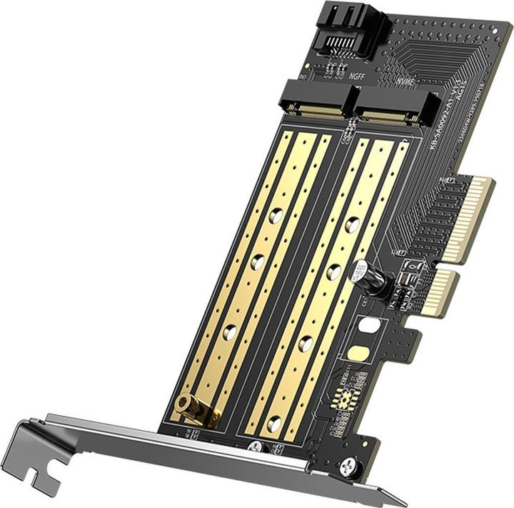 Immagine prodotto Ugreen Adattatore da PCIe 3.0 x4 a M.2 M-Key + M.2 B-Key
