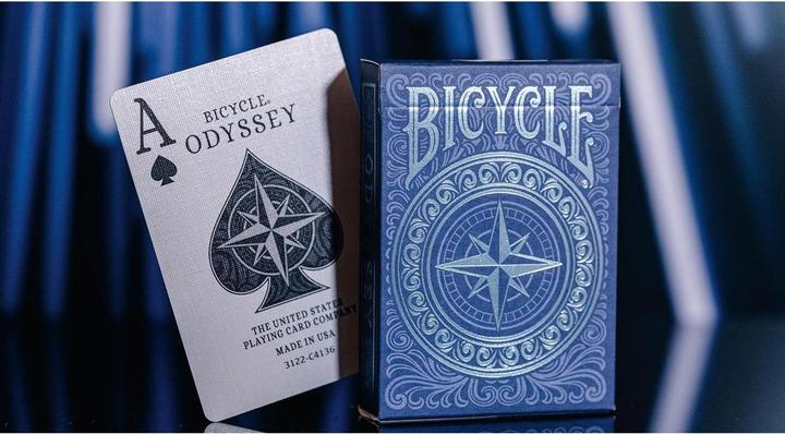 Actual product image Bicycle Odyssey cards (English)