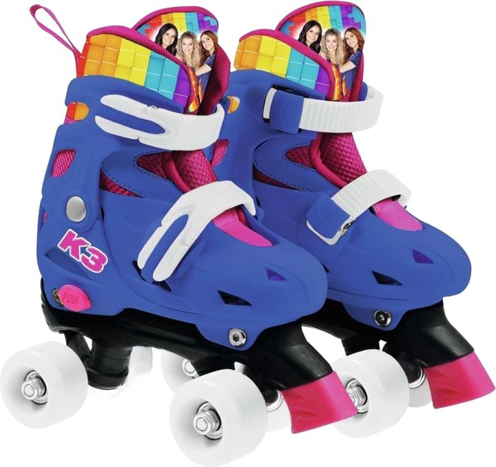 K3 Rainbow rolschaatsen, maat 30-33 (30, 31, 32, 33)