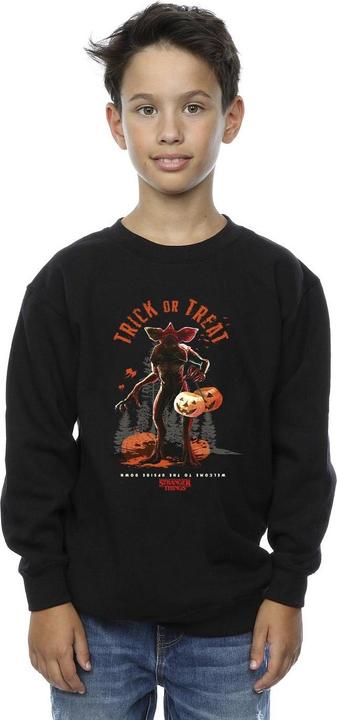 Actual product image Netflix Boys Stranger Things Trick Or Treat Demagorgon Sweatshirt (152, 158)
