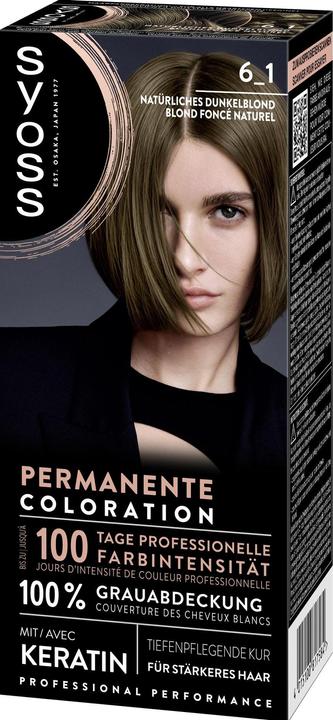 Syoss Permanente Coloration (6_1 Natürliches Dunkelblond)