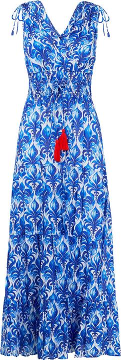 Actual product image Joe Browns Breezy Cotton Printed Tie Shoulder Maxi Dress (12)