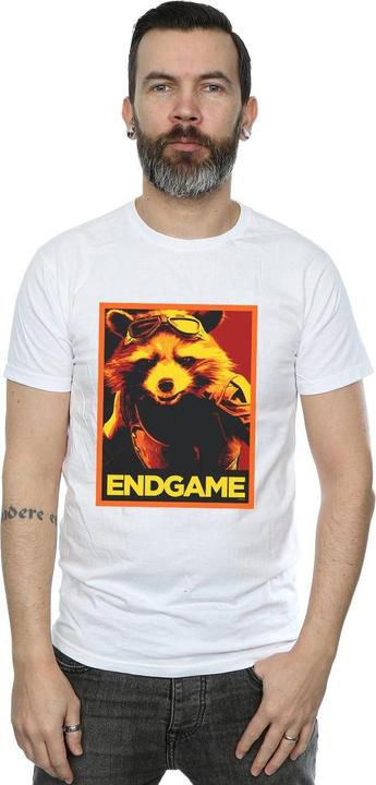 Immagine prodotto Avengers Endgame Rocket Poster Maglietta Uomo (XL)