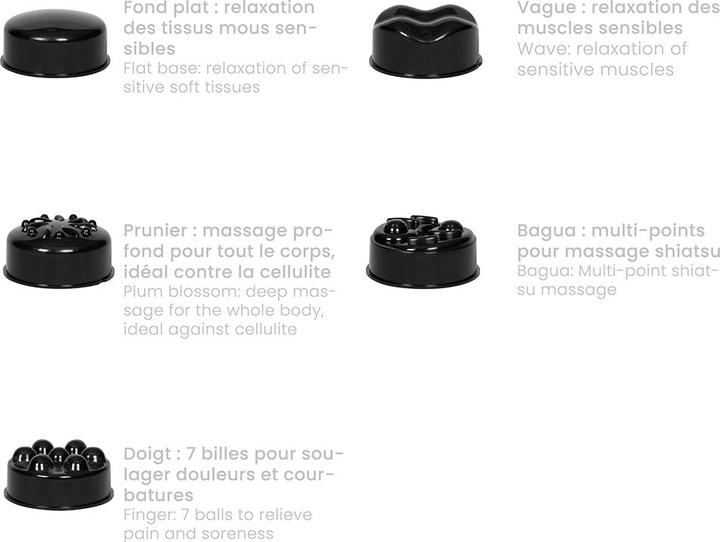Produktbild Livoo Multifunktionales 5-in-1-Massagegerät