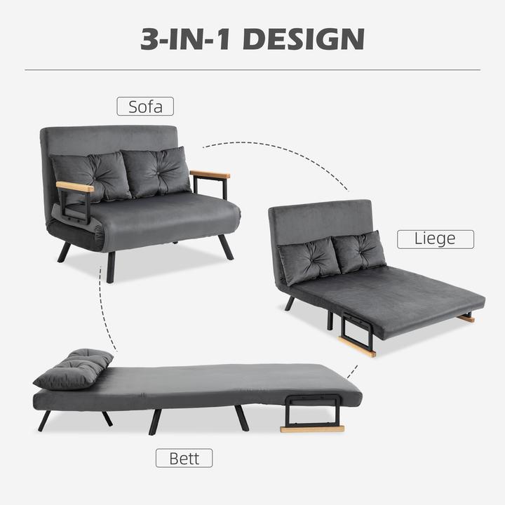 Produktbild Homcom Schlafsofa (Bettsofa)