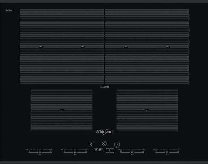 Immagine prodotto Whirlpool SMO 654 OF/BT/IXL Schwarz Integriert 65 cm Zonen-Induktionskochfeld 4 Zone(n)