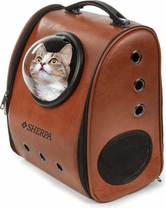 Actual product image KONG SHERPA - Bubble Back Pack 20.3X30.4X38.1Cm - (703.6665) (Cat, Safety closure, Machine washable)
