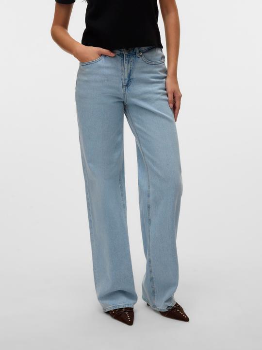 Produktbild Vero Moda VMMELISA Mid Rise Weiter Beinschnitt Jeans Weit geschnitten (W32/L32)