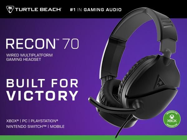 Actual product image Turtle Beach EARFORCE - RECON - 70X gaming headset (Cable)