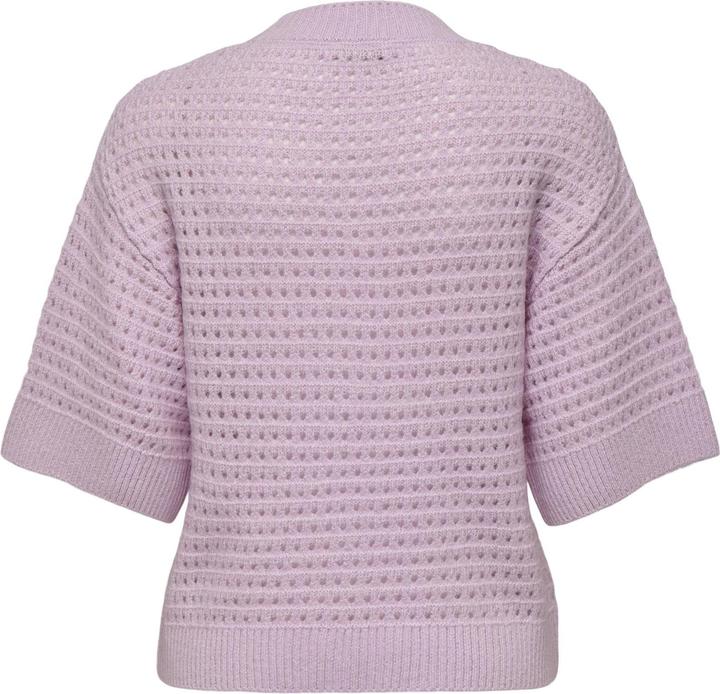 Produktbild JdY Knit Fit Rundhals Gerippte Ärmelbündchen Tief angesetzte Schulter Pullover Strickpullover (M)