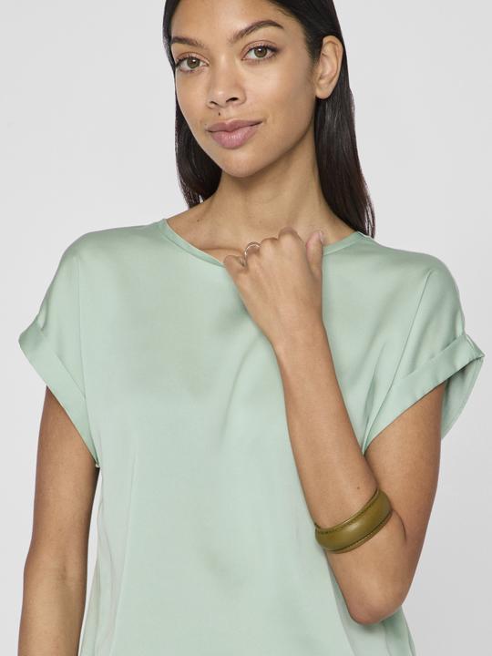 Actual product image Vila Round neckline top with short sleeves (34)