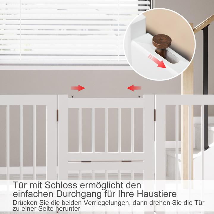 Produktbild PawHut Hunde Schutzgitter (53.50 cm)